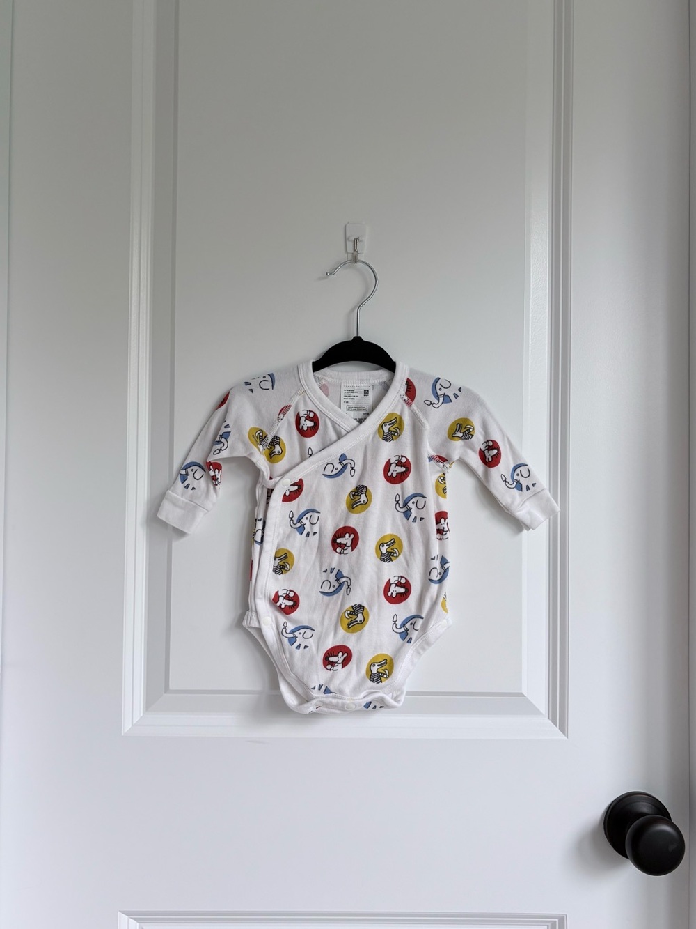 Uniqlo Maisy Mouse Cotton Snap Bodysuit